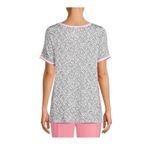 secret treasures Womens Heathered Gray Knit Sleep Shirt, Small NWT Photo 4