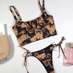 Boutique versace like print cheeky bikini Photo 0