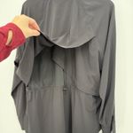 Athleta  Black Snap Button Athletic Jacket Lightweight Size XL Photo 9