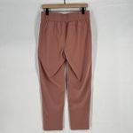 Stitch Star Ankle Pants Womens S Pink Stretch High Rise Tapered Leg Athletic Photo 1