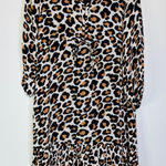 Olivia James the Label Lydia Dress in leopard cheetah animal print Small Photo 0