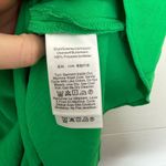 DKNY  Women’s 8 Green Short Sleeve Dress Ruffle Photo 2