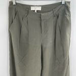 Joie Women’s  100% silk green ankle joggers size 2 Photo 1