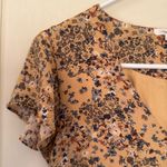 Maurice's  Light Yellow and Blue Floral Midi Dress XS Photo 3