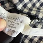 J.Crew Remi Pant Womens 8 Gingham White Navy High Rise Slim Cropped Ankle #AJ336 Photo 5