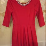 Just Me Red Dress  Photo 0