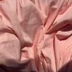 Abercrombie & Fitch NWT  Emerson Poplin Puff Sleeve Dress peach cottagecore Photo 2