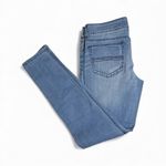 Indigo Rein  Soft Sexy Ripped distressed anklet Skinny jeans size 7 Light Blue Photo 3