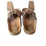 Ulla Johnson  Babette Slide Sandals Beaded Embroidered Red Blue 36 US 6 Photo 4