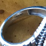 White Buffalo Sterling Silver Southwestern Ring Size 7 Photo 5