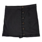 Altar'd State Gray Mini Skirt Small Button Front Preppy Y2K Retro Cute Photo 0