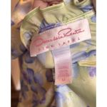 Oscar de la Renta  Pink Label Vintage Nightgown Nightie Short Pajama Floral Med Photo 4
