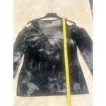 Rock & Republic Rock Republic Womens Fairy Grunge Crushed Velvet Top Size L Whimsigoth Photo 2