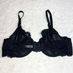 Apt. 9  Black Floral Lace Underwire Bra Size 38C Photo 5