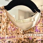 Marie Oliver Paisley Print Linen Blend Mini Dress | Long Sleeve | Size Small Photo 2