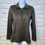 Kerrits  1/4 Zip Fleece Lined 1/4 Zip Shirt Womens Medium Equestrian Horse Riding Photo 1