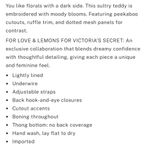 For Love & Lemons | Victoria Secret Clara Bodysuit Teddie Black Multi XXS $159 Photo 4