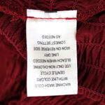 Row A Womens Mini Dress Large Smocked Bodycon Going Out Party Club Y2K Retro Red Photo 9