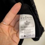 Piazza Sempione Velvet By Graham & Spencer Black Razi Sequin Blazer Jacket Size Medium Photo 6