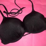 Victoria's Secret  Black BOMBSHELL Push Up Bikini Top 34B Photo 2