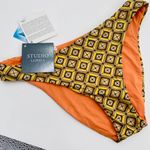 La Perla Tan Studio Geometric Orange Reversible Bottom Us 6 Eu 40 Bikini Bottom Photo 5