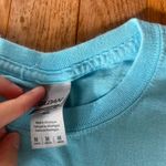 Gildan light blue embroidered Happy Birthday Jesus Christian shirt Photo 3