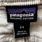 Patagonia Fitted Corduroy Pants Organic Cotton Low Rise Slim Fit Khaki 24 Photo 3