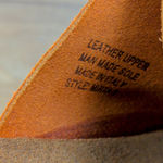 Mila Paoli Italian Made Orange Suede Wedge Slide Sandals 8.5 Photo 1