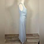 Petal and Pup NWT  Nadea Faux Wrap Maxi  Dress - Light Blue Size Large Photo 4