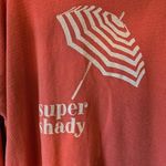 Aerie cozy super shady coral pink oversized sweater size medium Photo 4