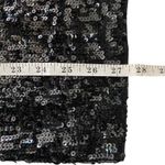 International concepts INC Gold Black Ombre Sequin Cold Shoulder Bling Short Sleeve Tunic Medium Photo 6