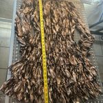 DO+BE  Animal Print Long Sleeve Dress - Brown and Cream Photo 8