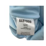 Babyboo Blue Faux Leather Two Piece Set XS Crop Top Mini Skirt Clubwear Y2K Photo 7