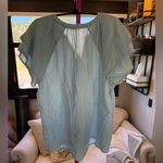 Dylan NWT  Sky Blue Button-Up Top size small (runs bigger) Photo 3