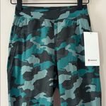 Lululemon New Adapted State High-Rise Crop Jogger Camo Tidewater Teal Multi Sz 0 Photo 4