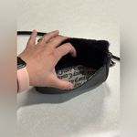Juicy Couture  Black Faux Fur Flap Crossbody Mini Bag Photo 10