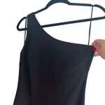 Likely NEW NWT Brighton One Shoulder Midi Dress In Black Photo 5