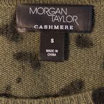 Morgan Taylor  Olive Leopard Print Sweater Photo 2