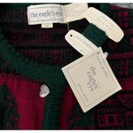 NWT, Vintage Eagle’s Eye Wool Sweater, Sz M Green Size M Photo 7