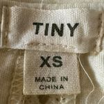 Anthropologie Tiny Dainty Ethereal Eyelet Lace Top Tee XS Ivory Cream Neutral Photo 6