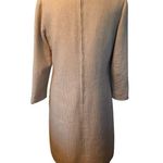 Vintage Lou Rose of Santa Barbara Dress Womens 4? Used Camel Hair Rare Lined Photo 3