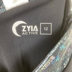 Zyia  Black Kakadu Brilliant High Rise 7/8 24” Leggings Sz.12 NWT Photo 8