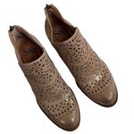 Sofft Leather Wyoming Laser Cut Booties Gold Shimmer Size 7 Photo 1