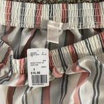 Forever 21 Off-the-shoulder flowy striped crop top new with tags Photo 2