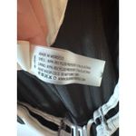 Black & White Solid & Striped Reversible Black White One Piece With Belt Sz S NWT $198 Photo 8