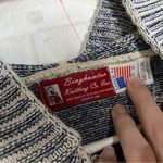 Christmas button hooded sweater medium vintage Photo 3