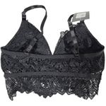 Frederick's of Hollywood Frederick's of Hollywood Finley Lace Bralette Black S NWT Photo 3