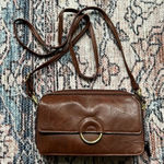 Bueno Brown Faux Leather Crossbody Bag Shoulder Purse Photo 0