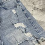SO  Short Size 5 Women Blue Denim Boyfriend Ripped‎ Distressed Z-250 Photo 3
