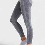 Gymshark Flex High Waisted Leggings (Charcoal Marl/Smokey Teal) Photo 0